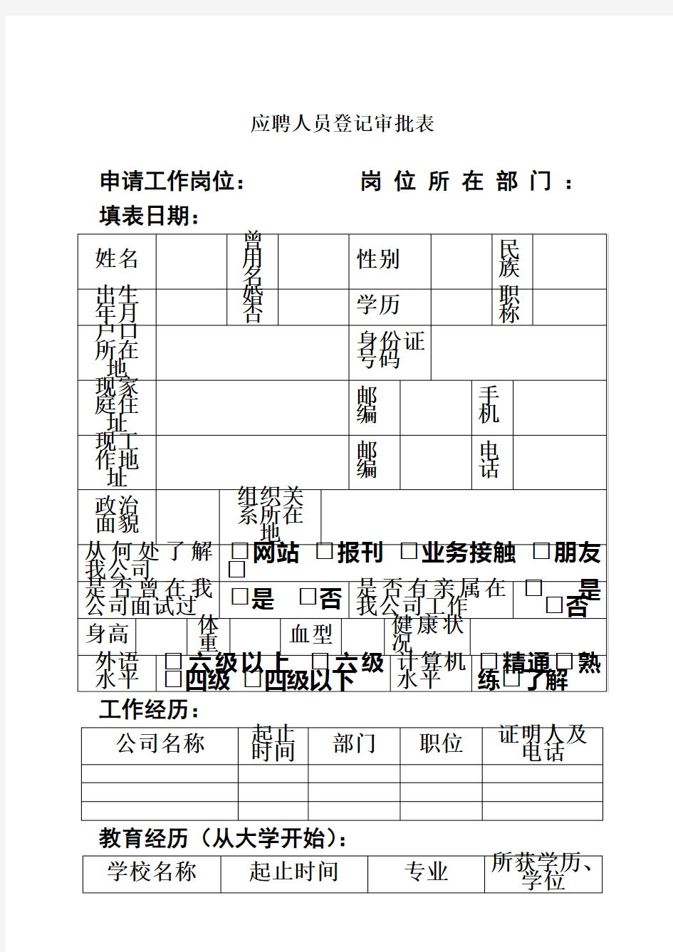 员工工资相关表格汇总(8个doc)