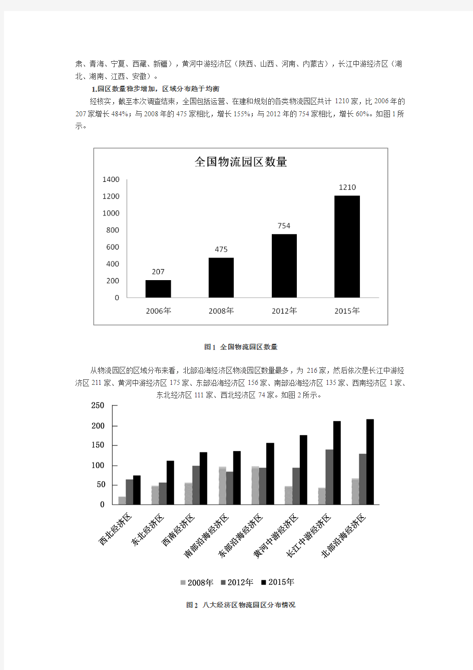 第四次全国物流园区调查报告表格完整版