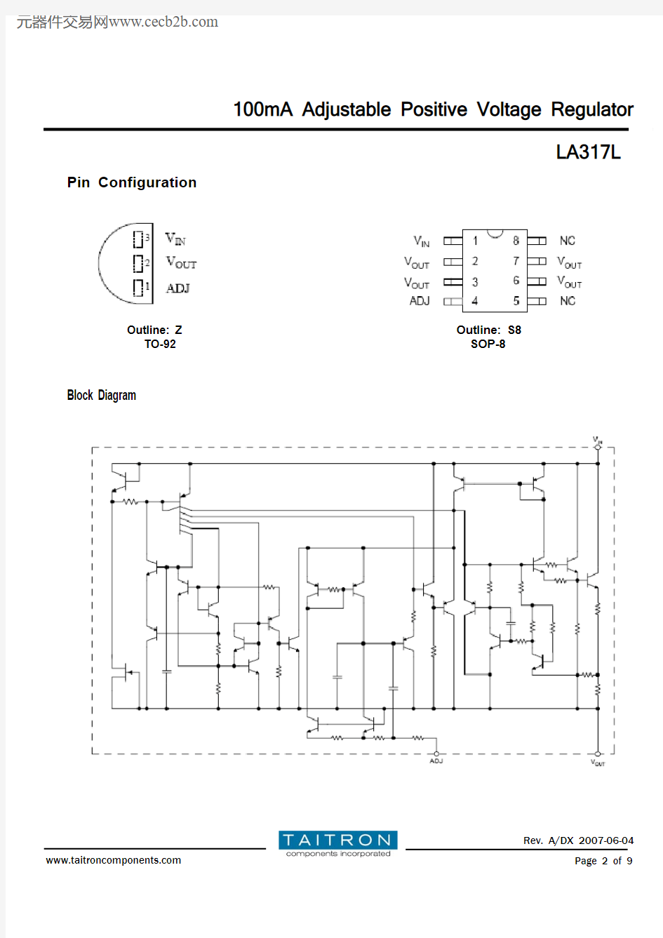 LA317L中文资料