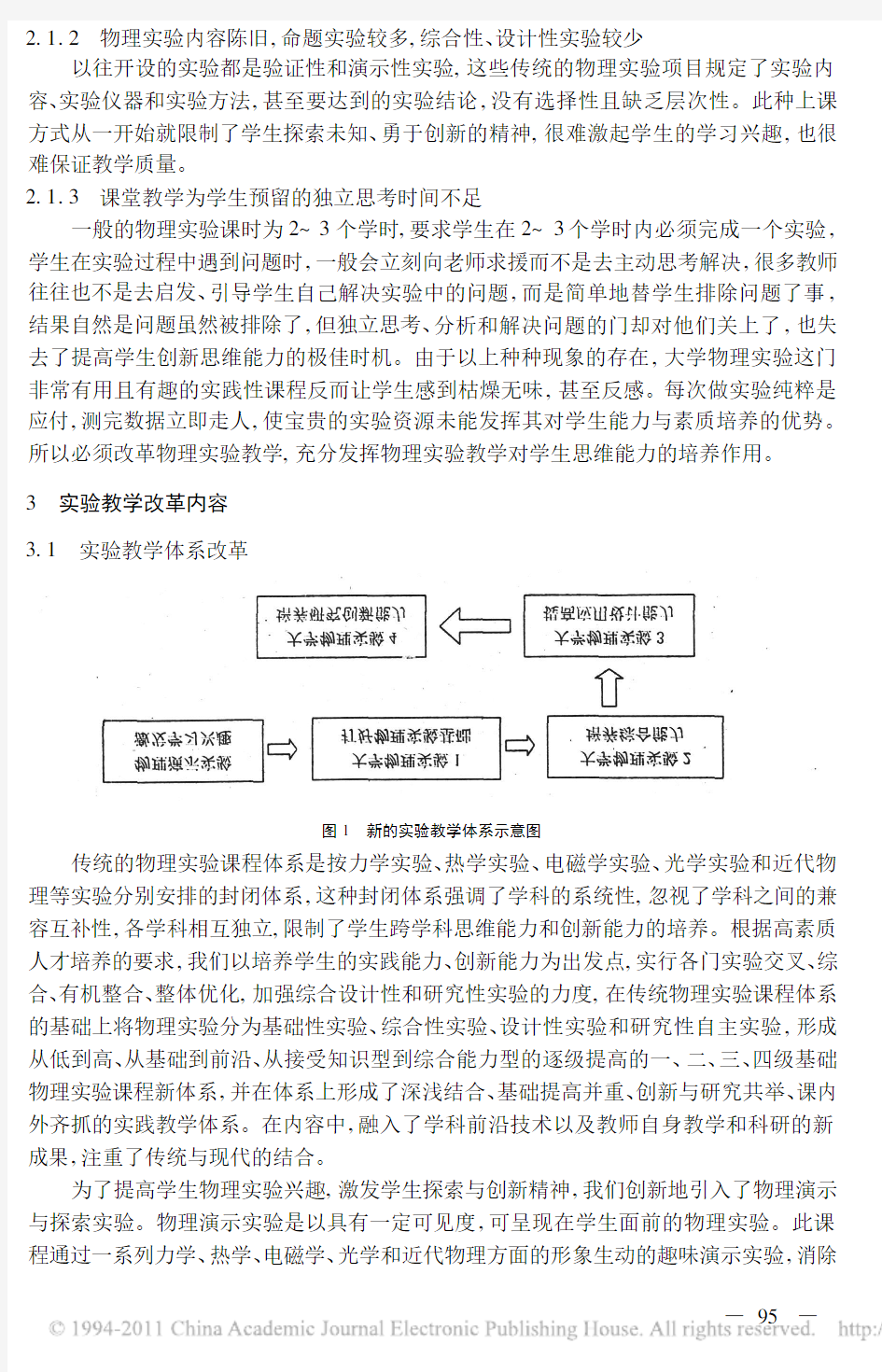 大学物理实验教学创新改革研究