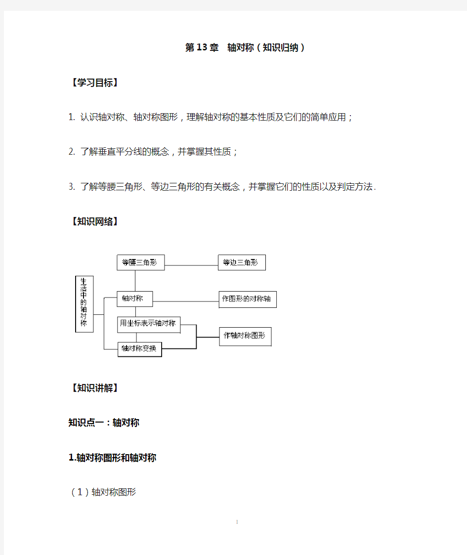 第13章 轴对称(知识归纳)