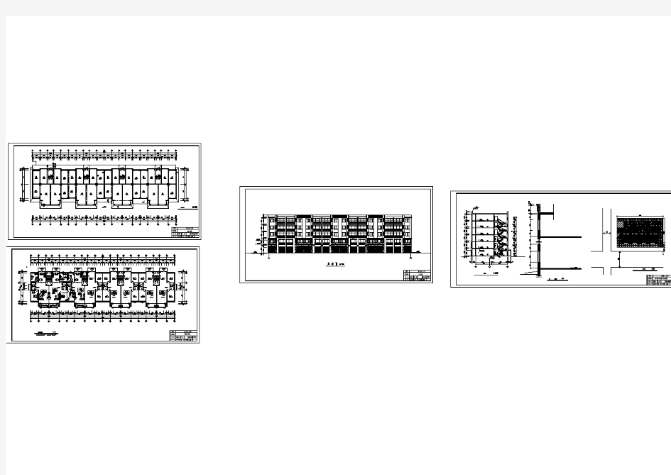 某学校学生毕业设计建筑CAD图纸