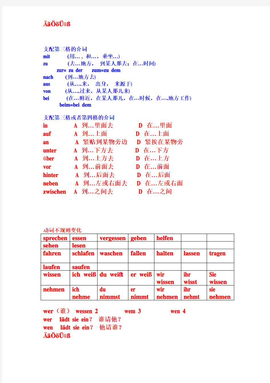 3000词必备词汇修正版