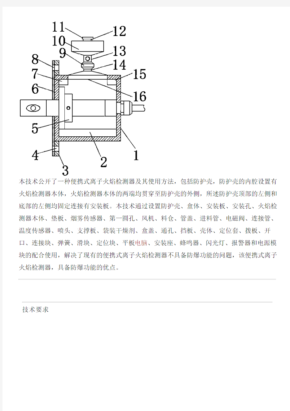 便携式离子火焰检测器及其使用方法与制作流程