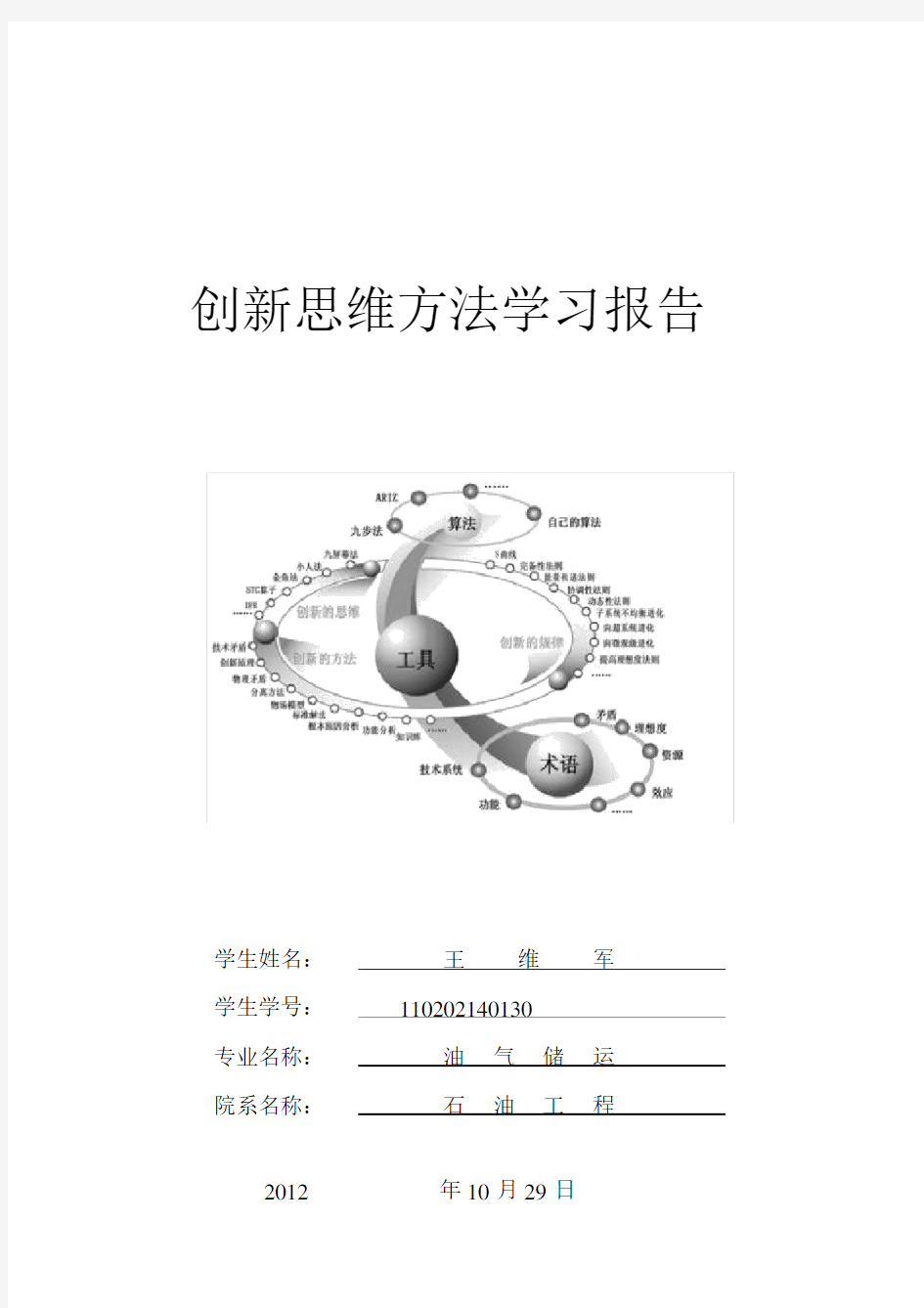 创新思维方法学习报告.docx