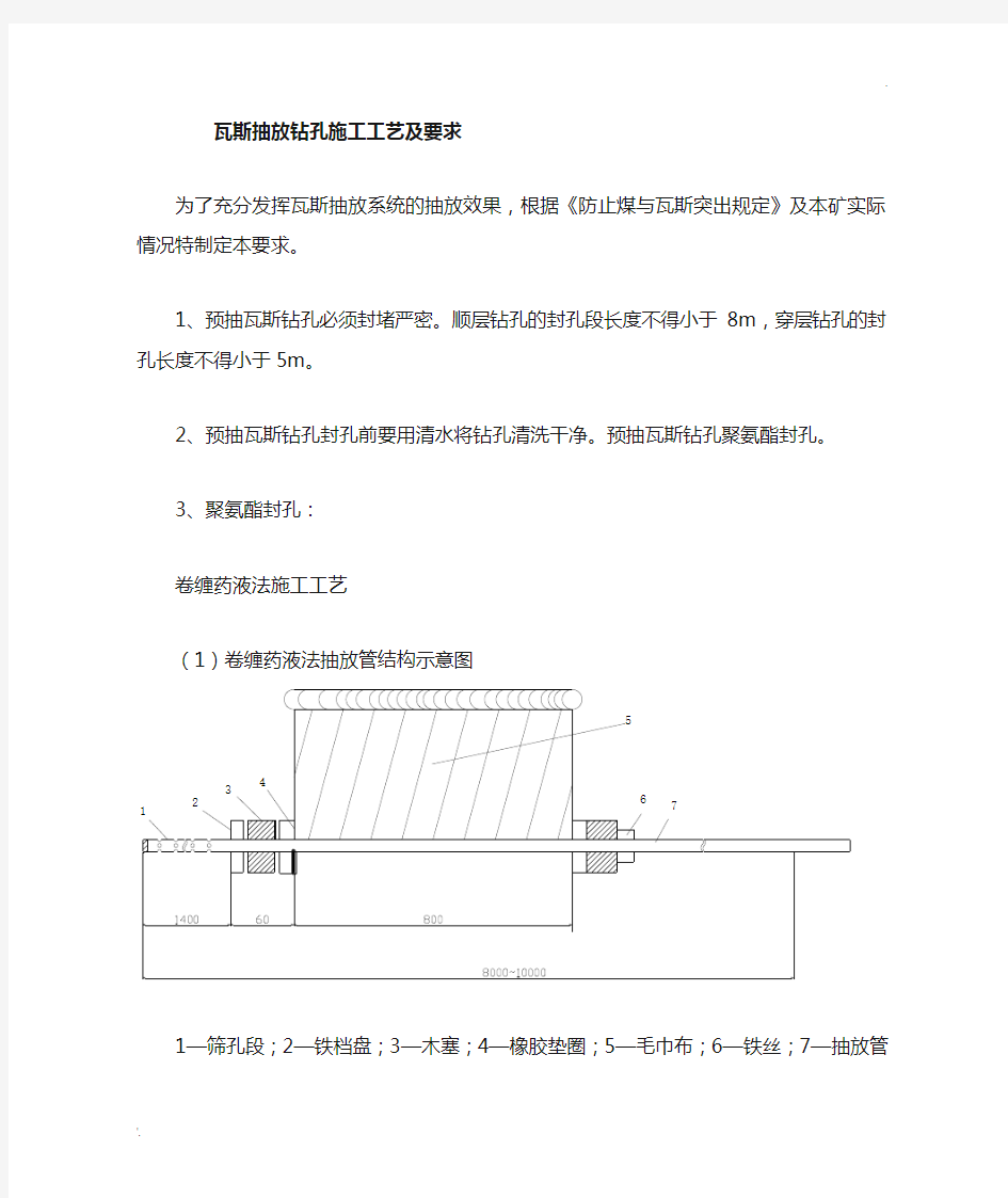 瓦斯抽放钻孔封孔方法及标准