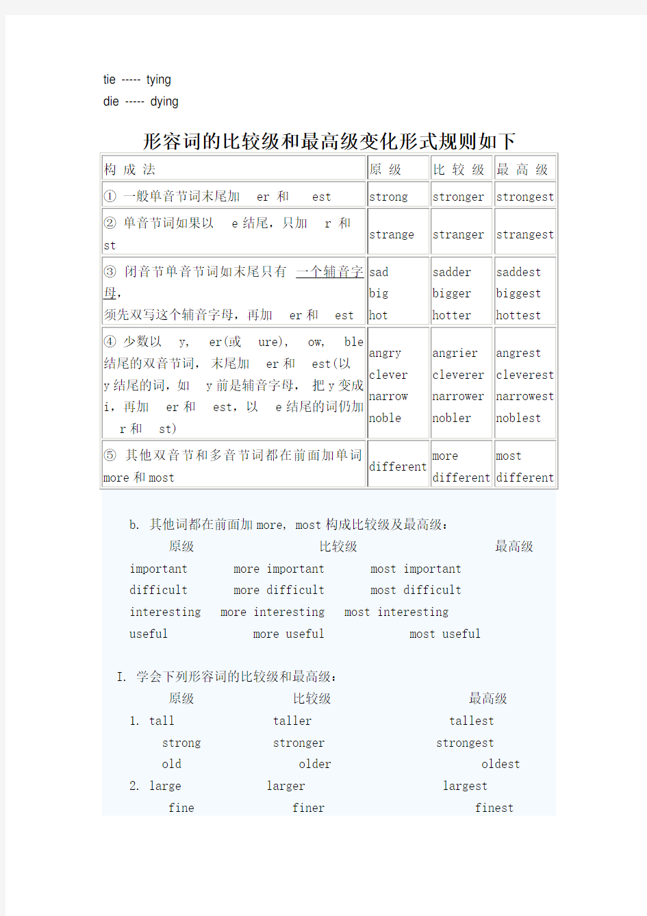 动词第三人称单数变化规则如下