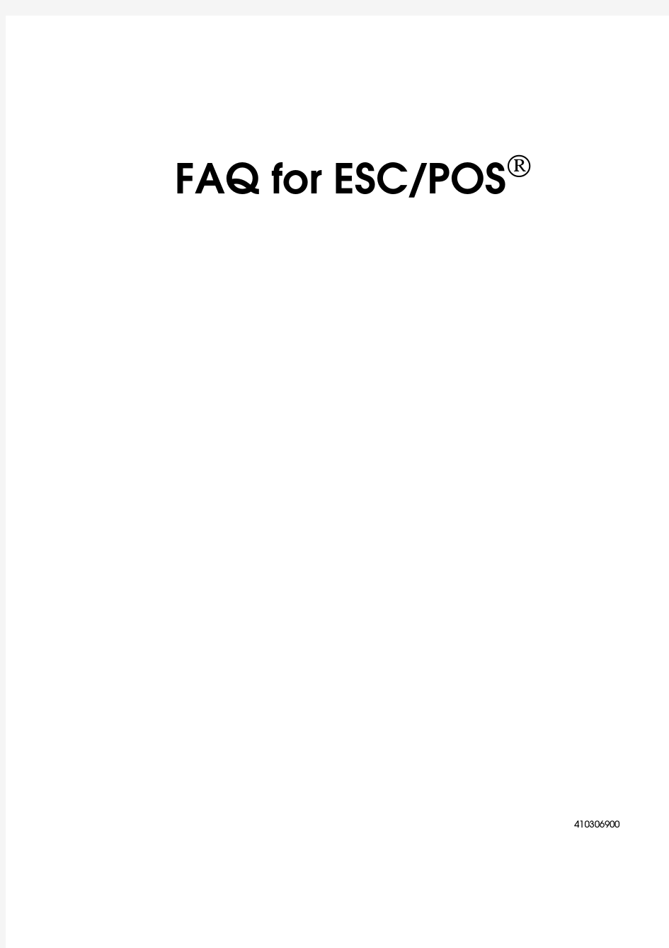 ESC POS 打印指令集