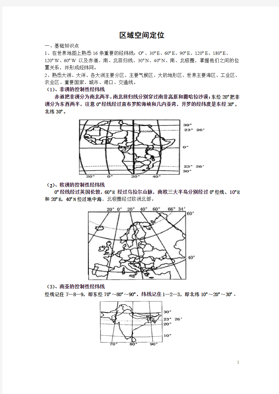 地理空间定位能力(2012)