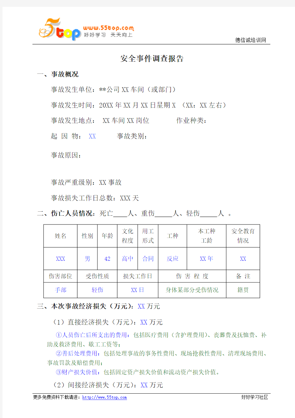 安全事件调查报告范例