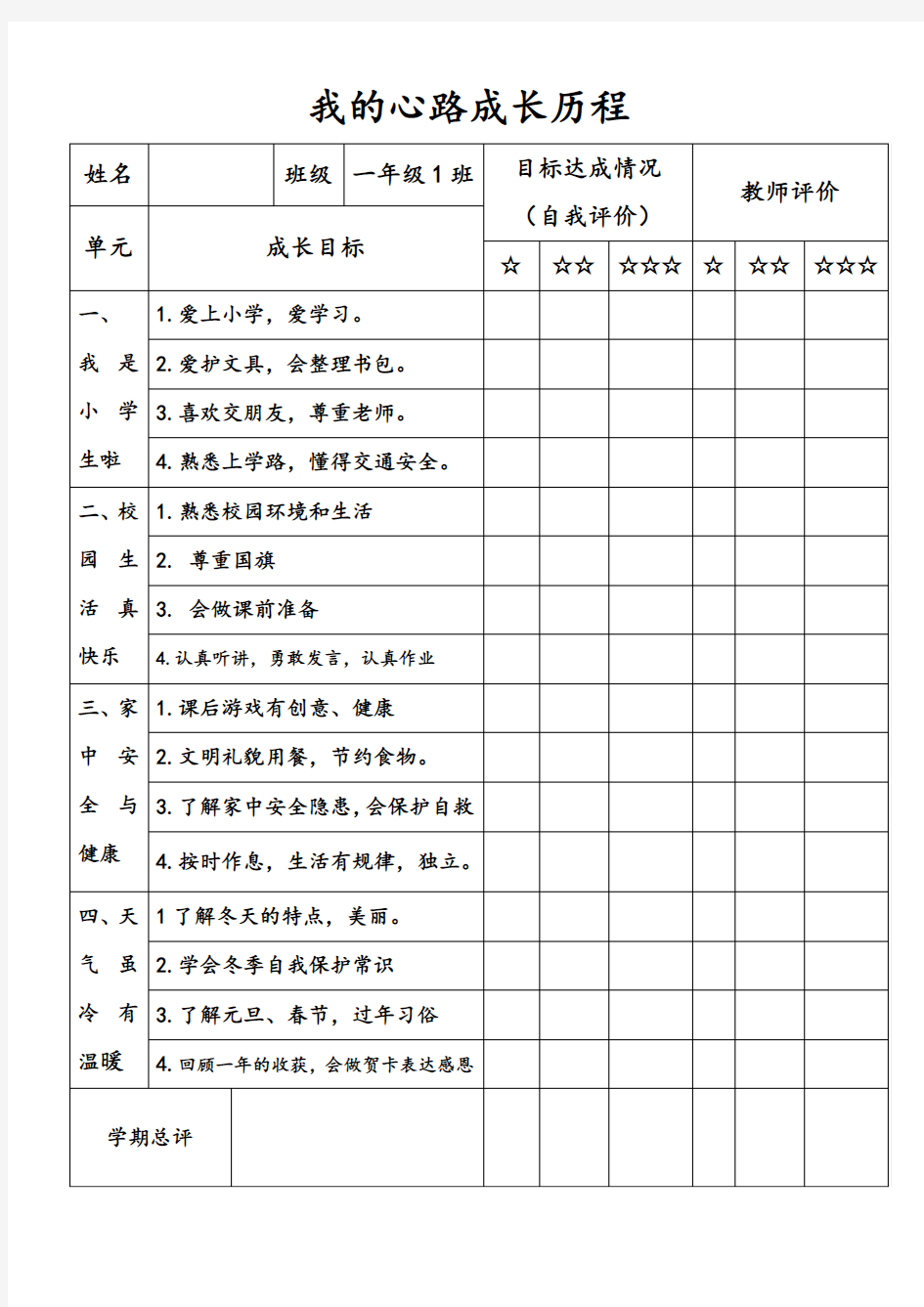 我的心路成长历程