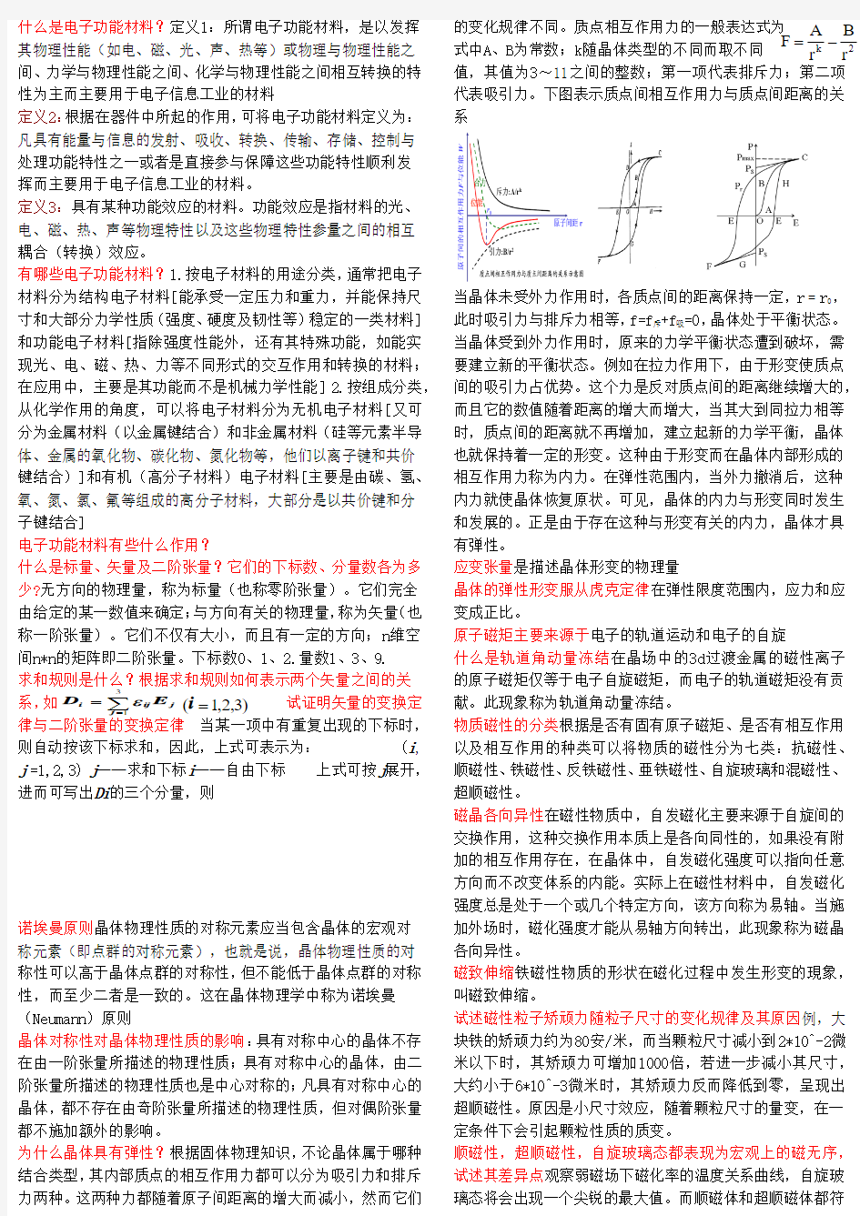 电子功能材料2.1