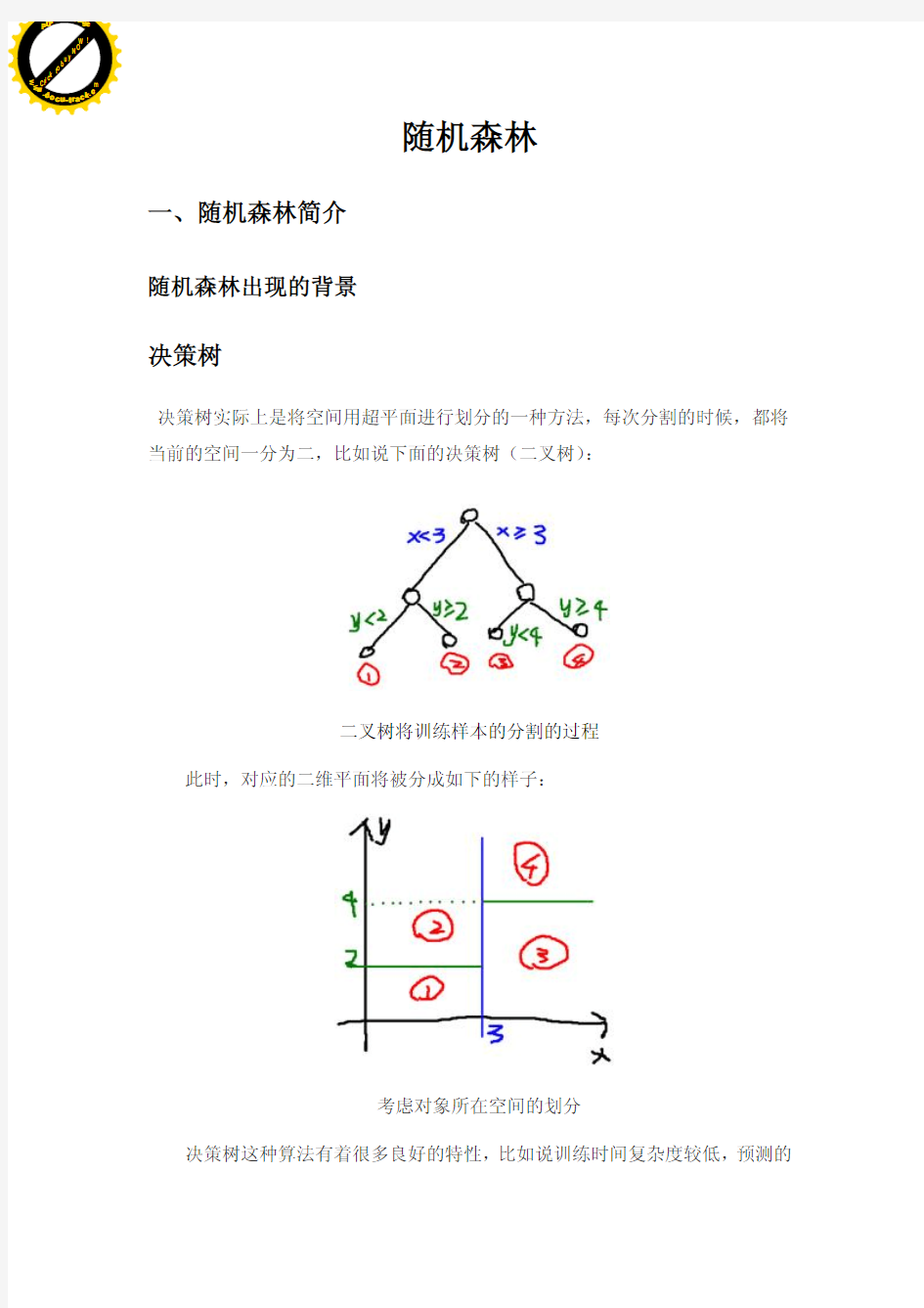 随机森林原理及应用