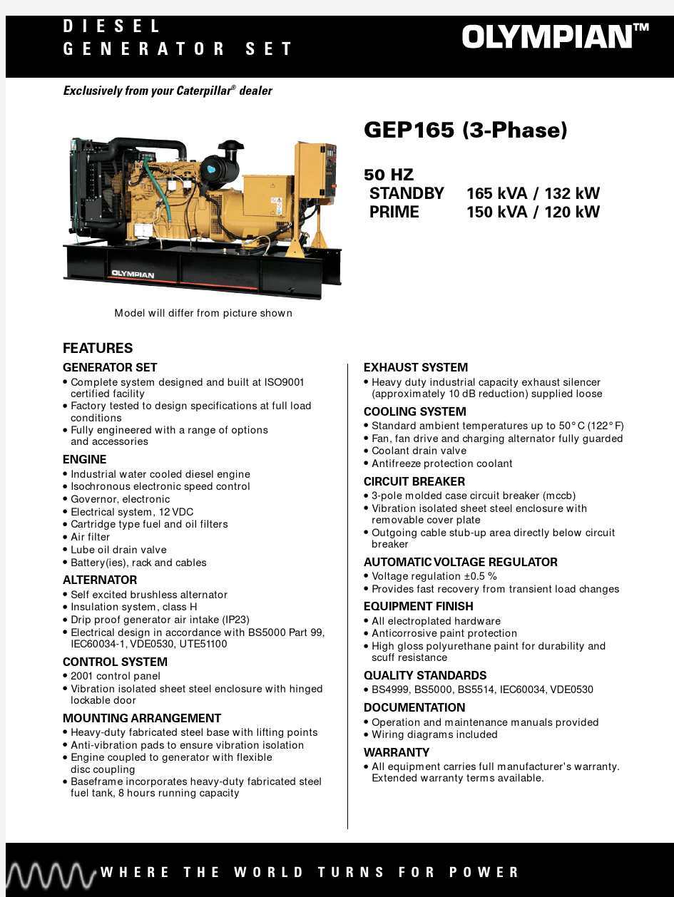 GEP165 (3-Phase)