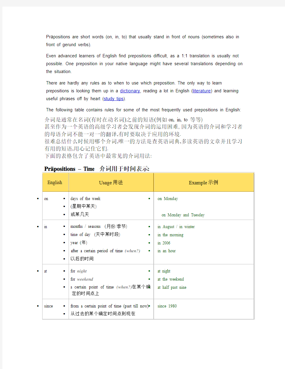 常见介词用法规则-[1]..