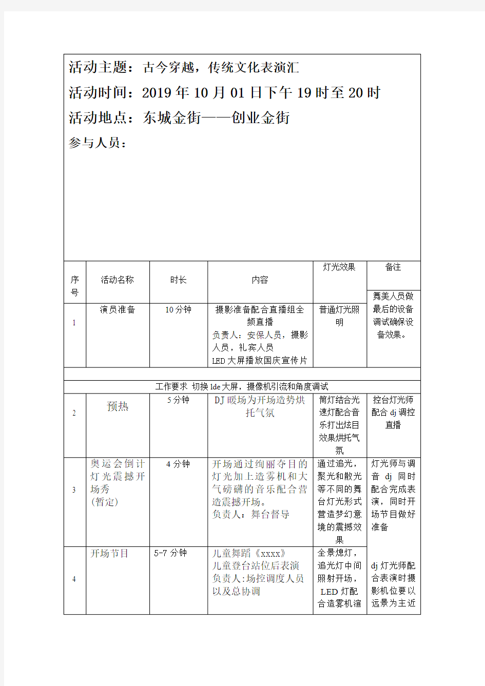 东城金街-传统文化节-古今穿越