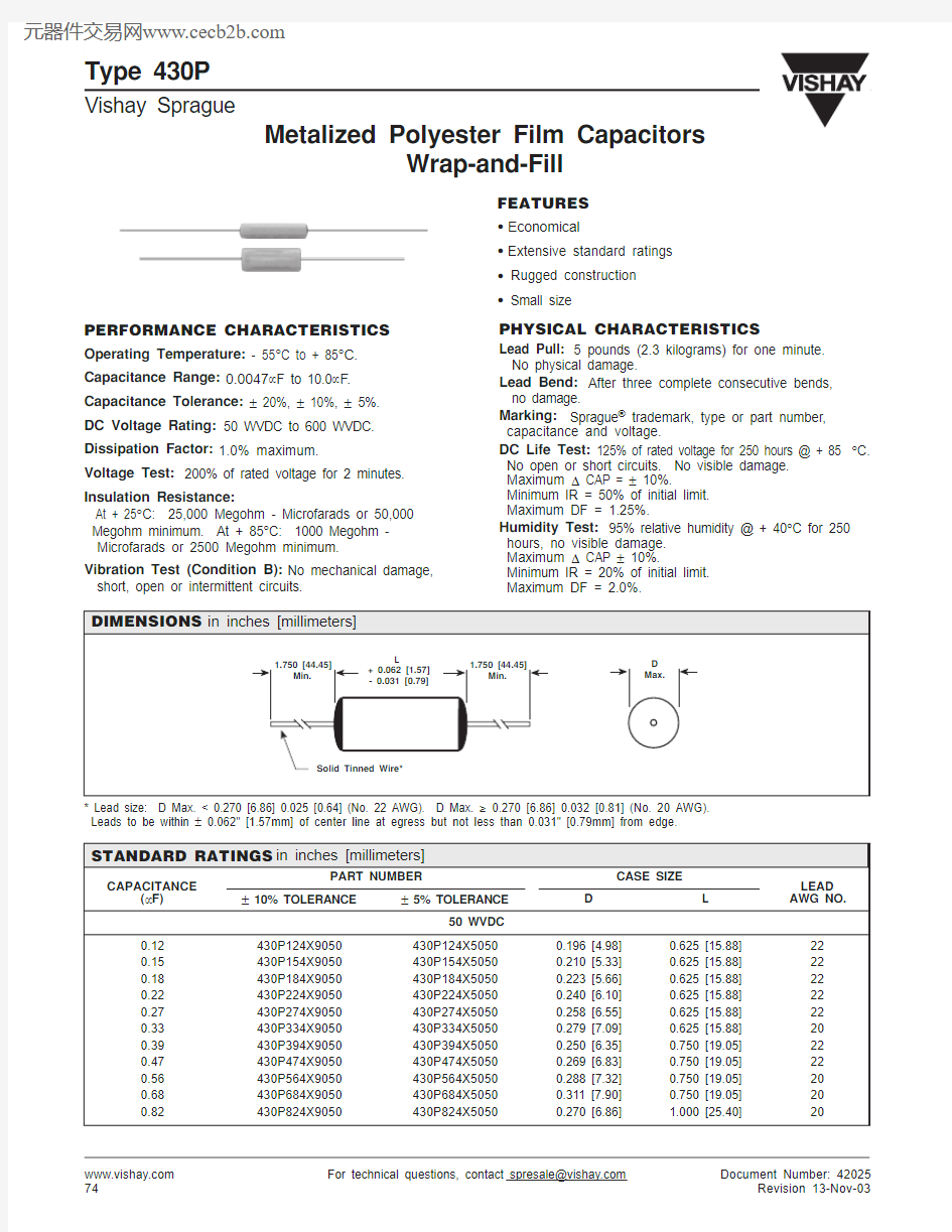 430P334X9050中文资料