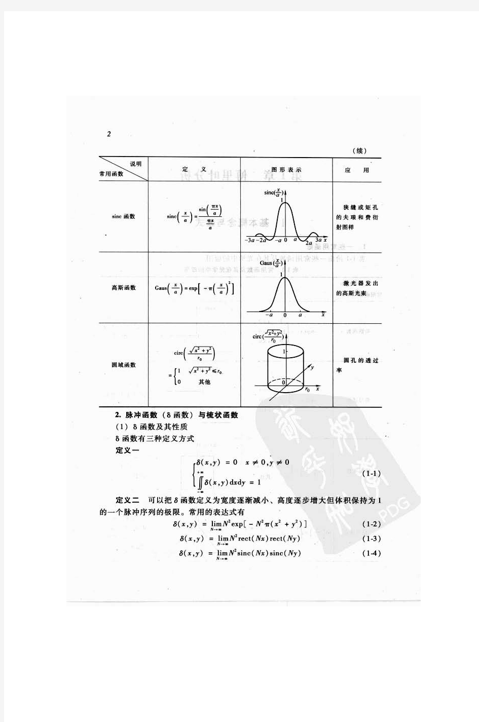 傅里叶光学答案