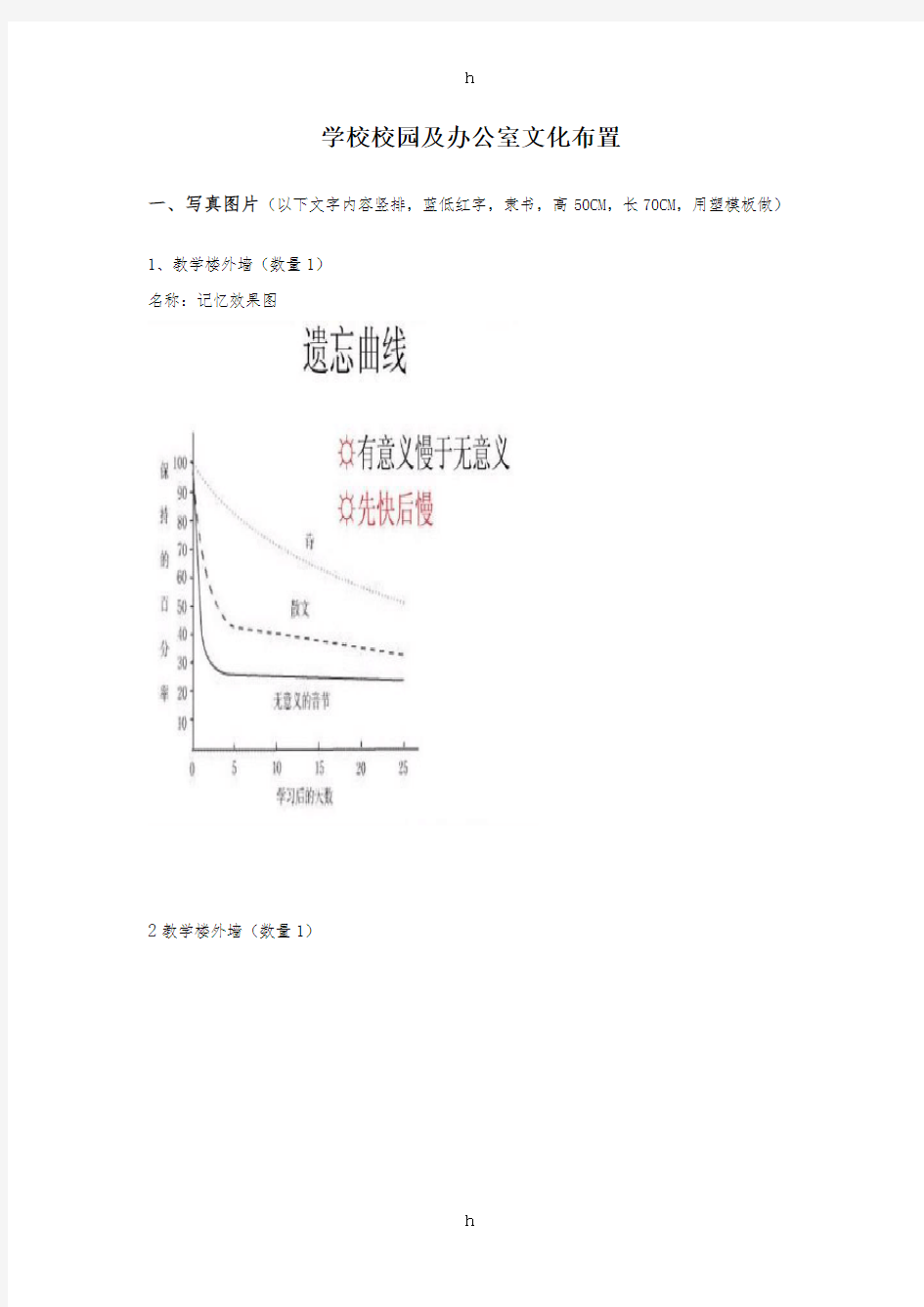 学校校园及办公室文化布置