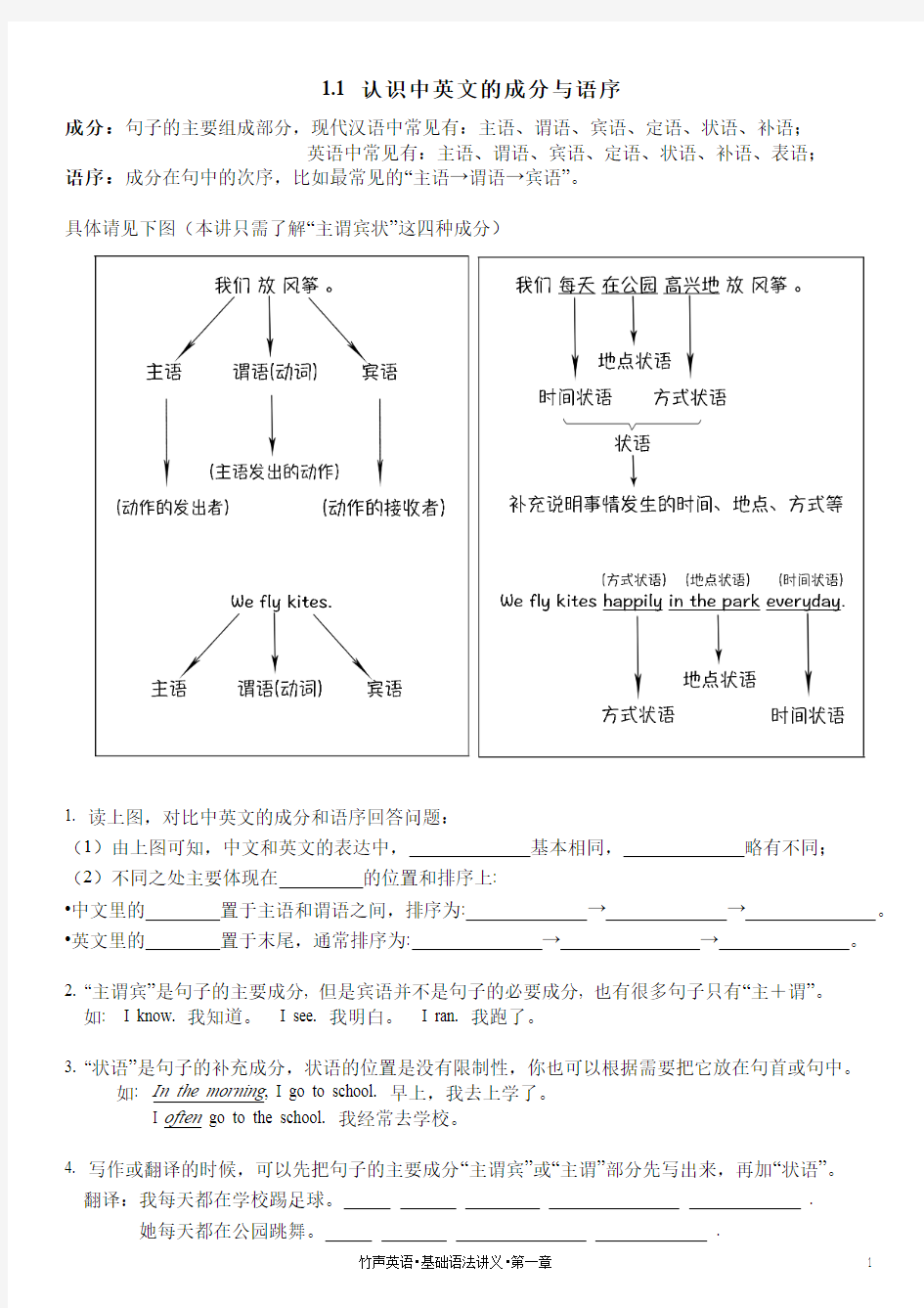 基础语法讲义