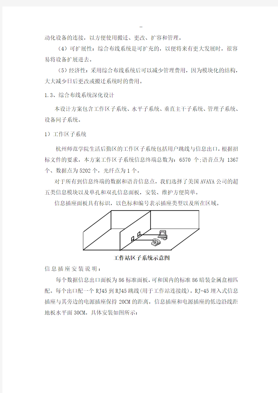 综合布线系统解决方案