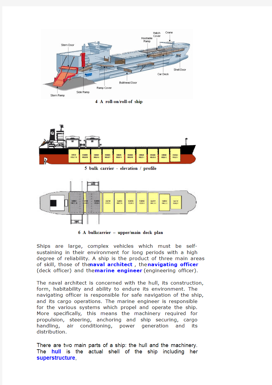 船舶结构图