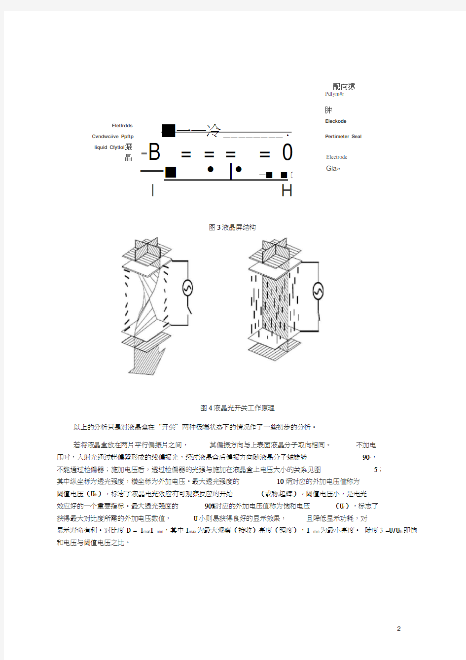 液晶电光效应试验说明书