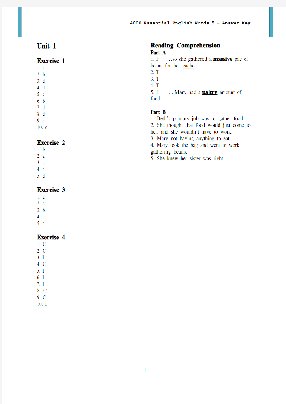 4000.Essential.English.Words.5_Answer.Key