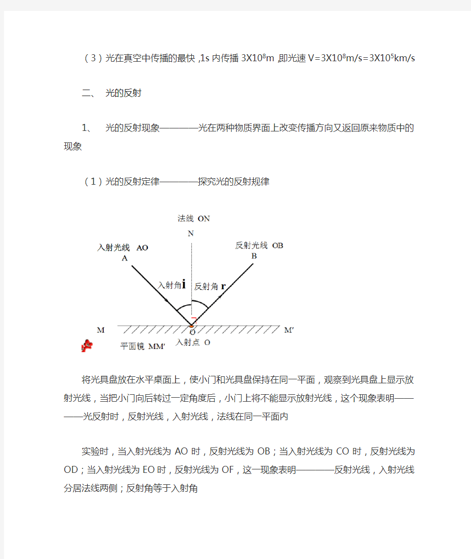 上海初中物理竞赛教程教案光学