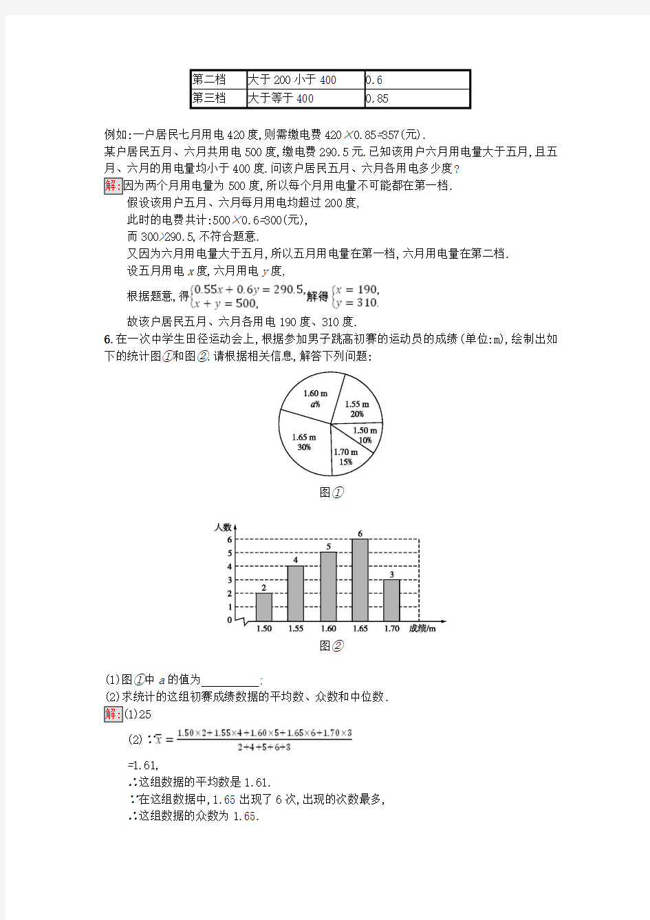 【人教版】2018年中考数学总复习：全套热点专题突破训练(含答案)