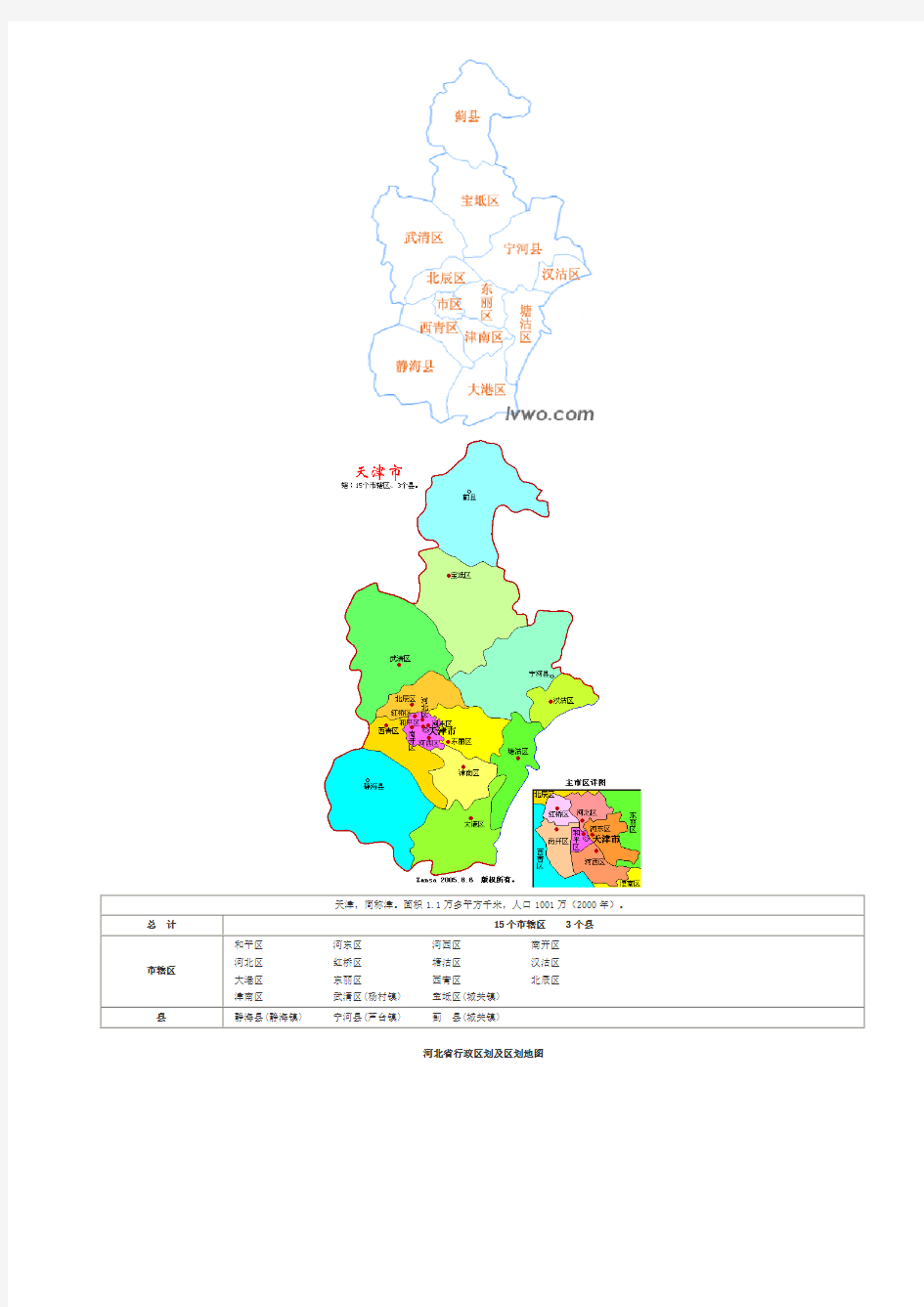 中国分省行政区划及区划地图资料(V2.0)