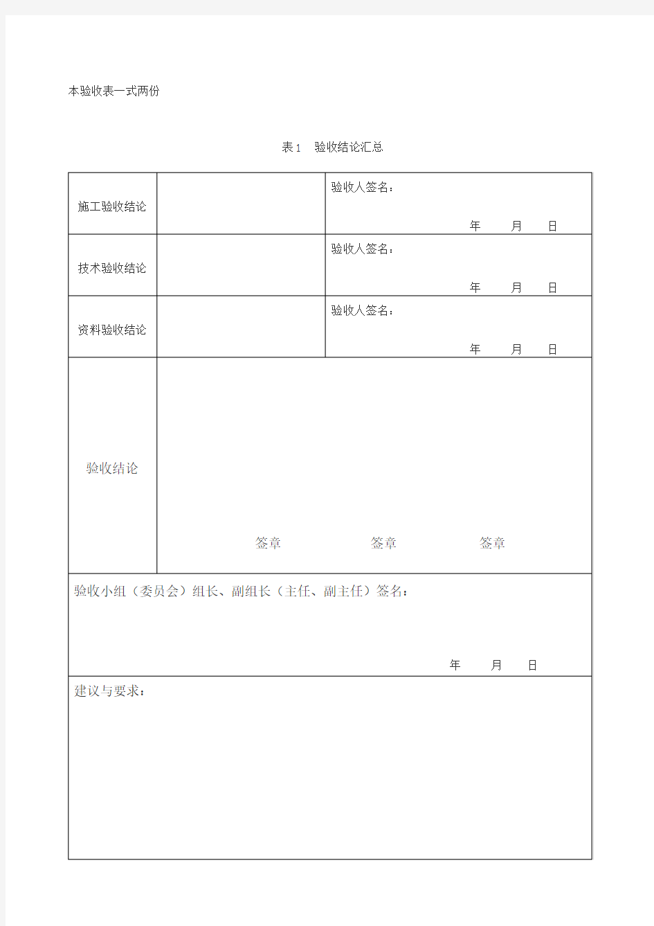 视频安防监控系统分项工程质量验收记录表