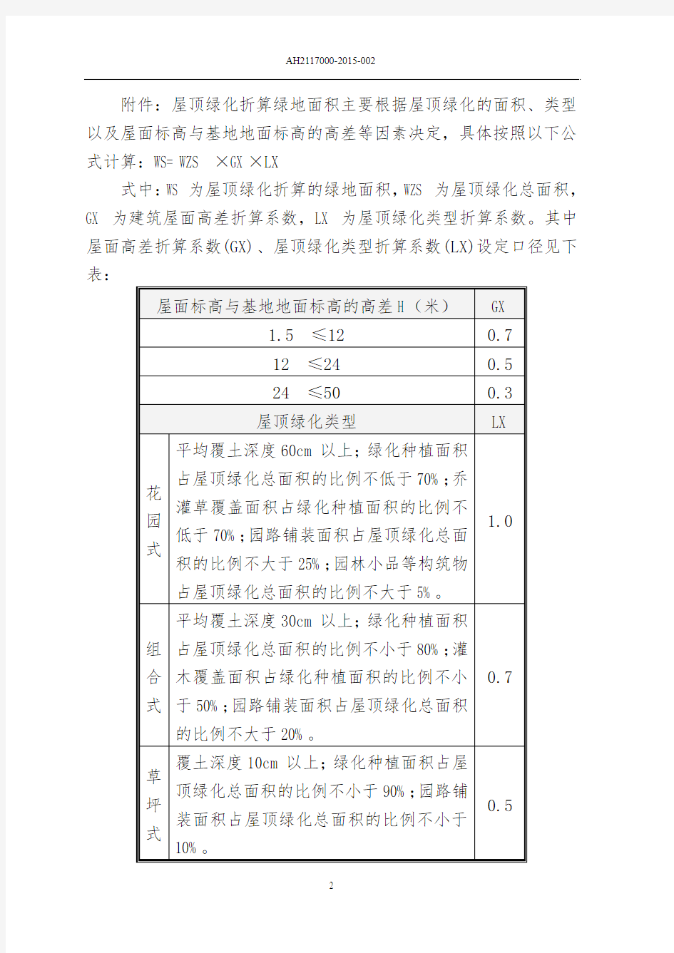 2015-11-04_沪绿容〔2015〕330号  屋顶绿化技术规范