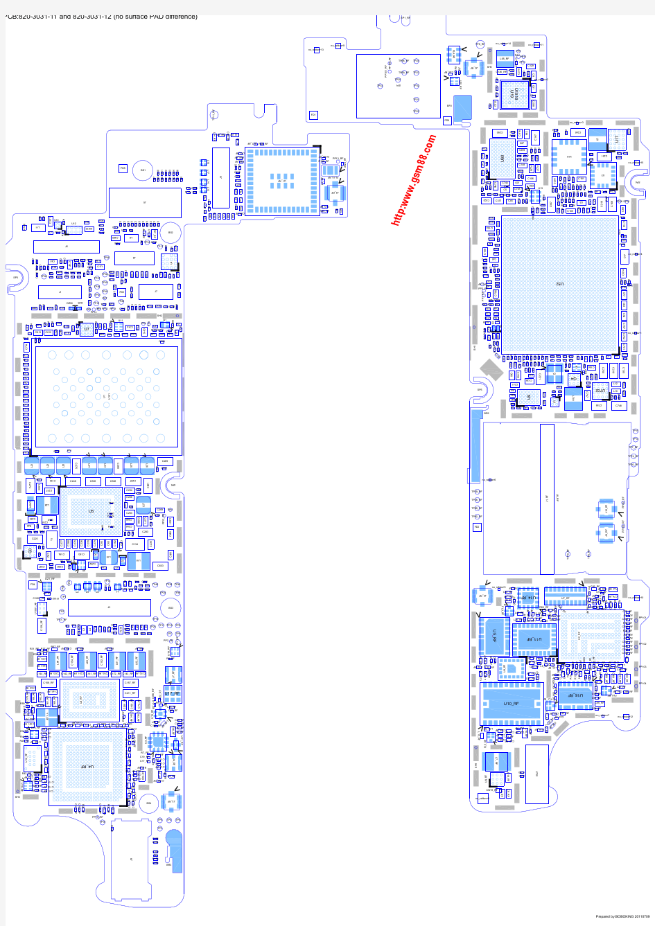 IPHONE-4S零件位置图
