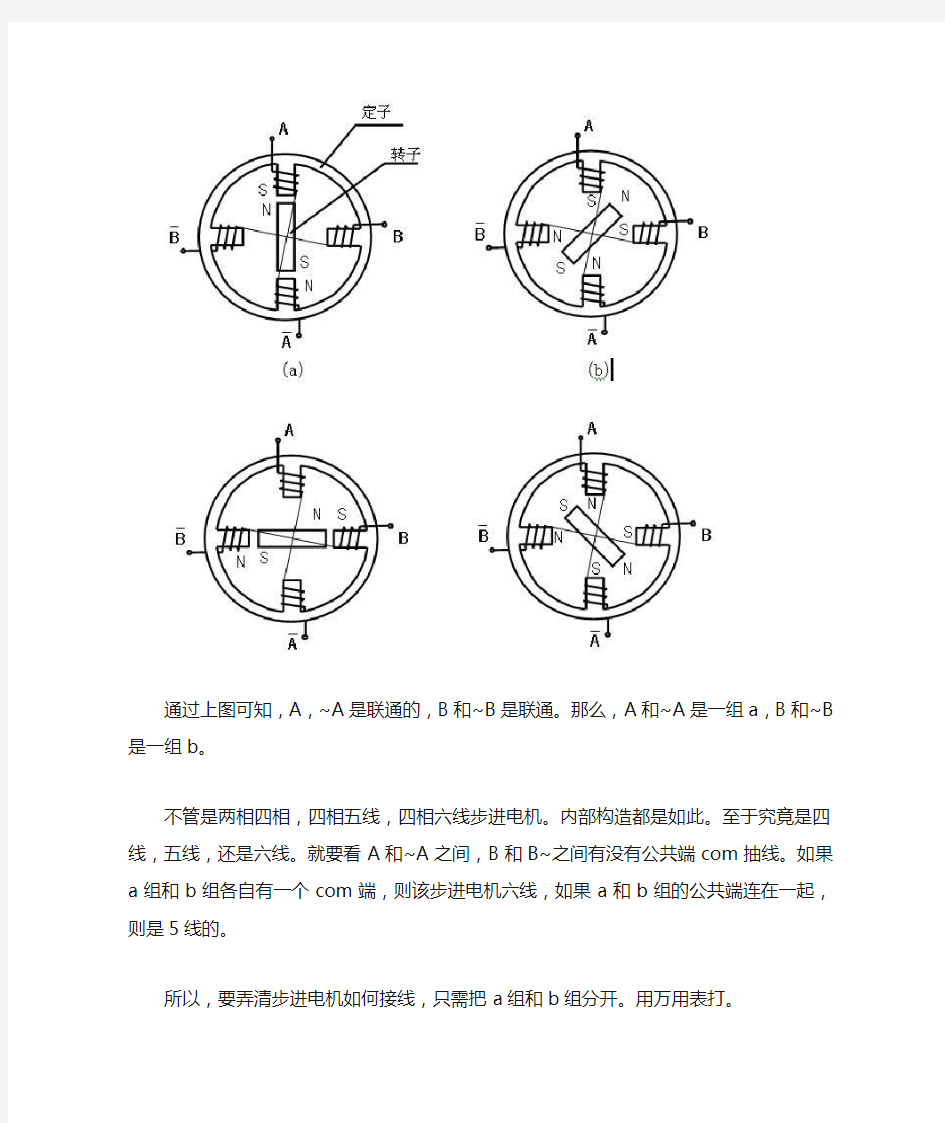 步进电机原理接线