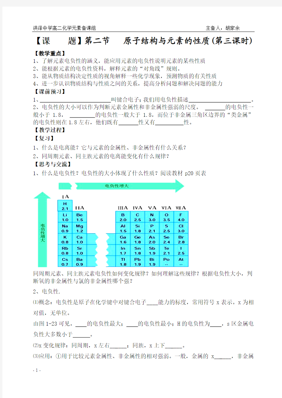 电负性