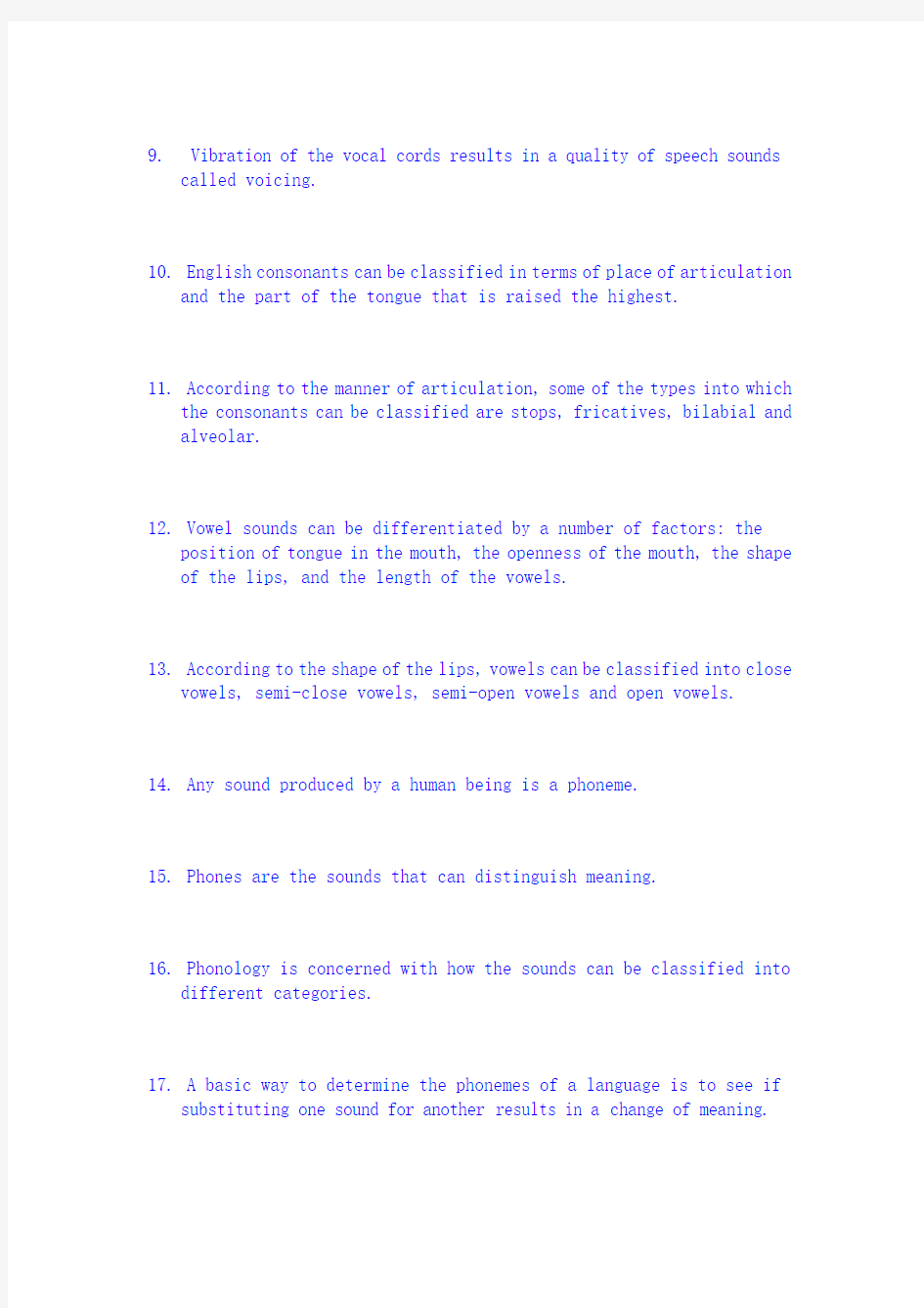 Chapter 2：Phonology