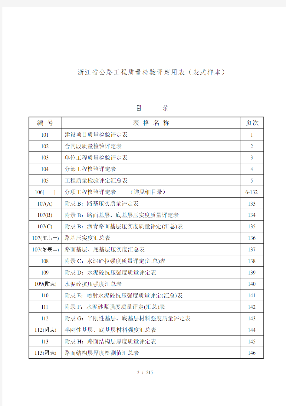 工程质量检验评定用表