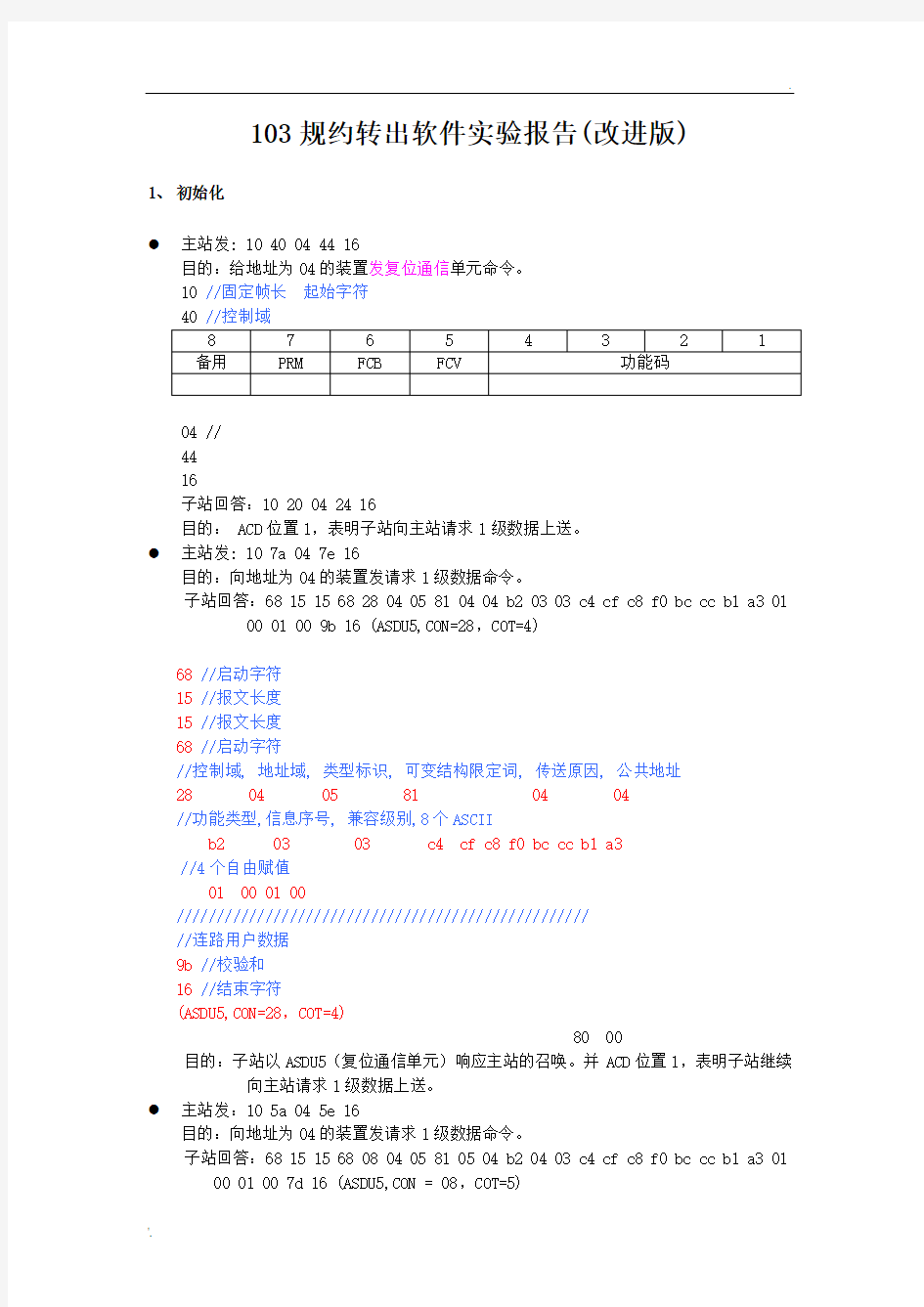 103报文详细解析