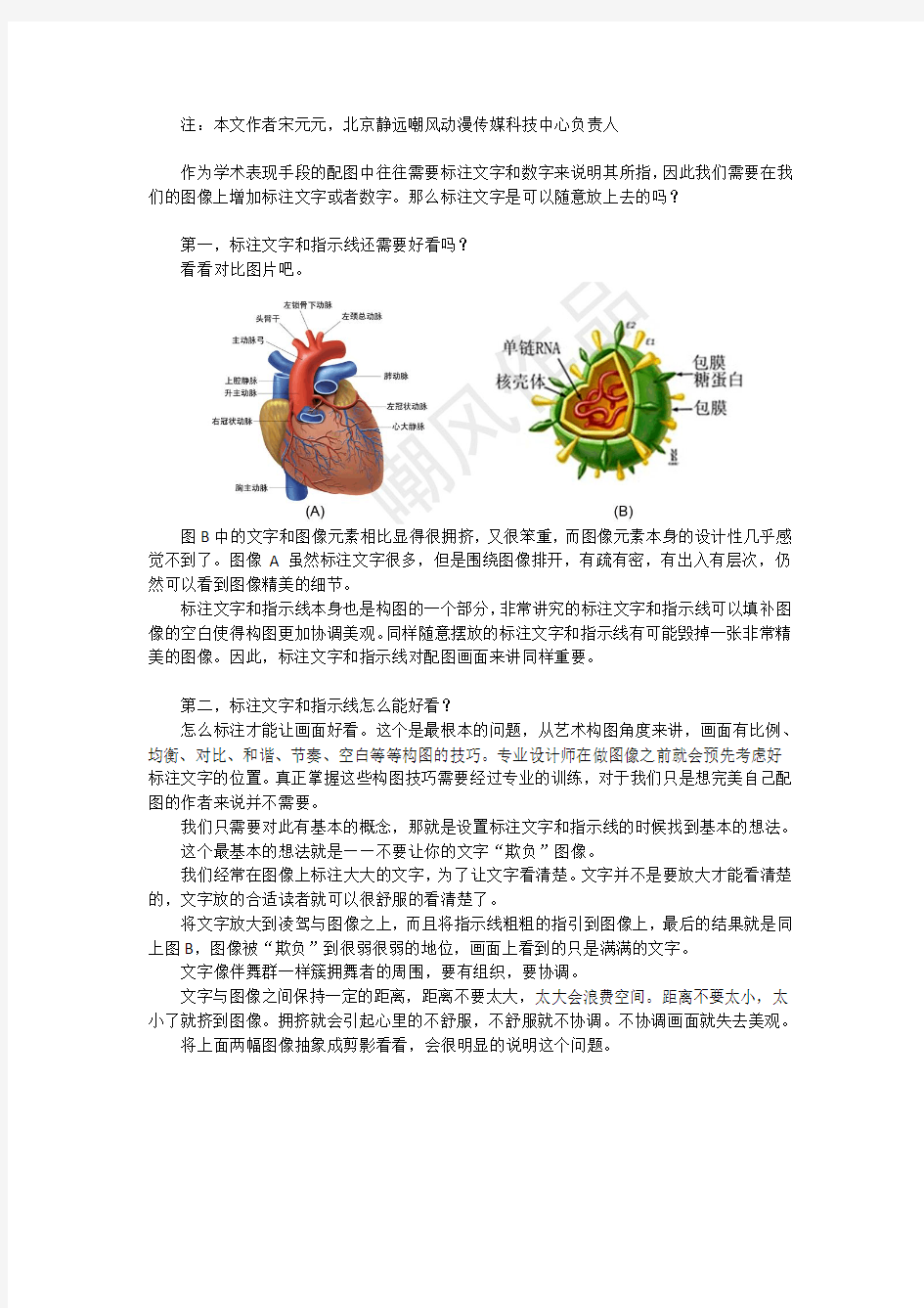 论文配图中文字标注的技巧