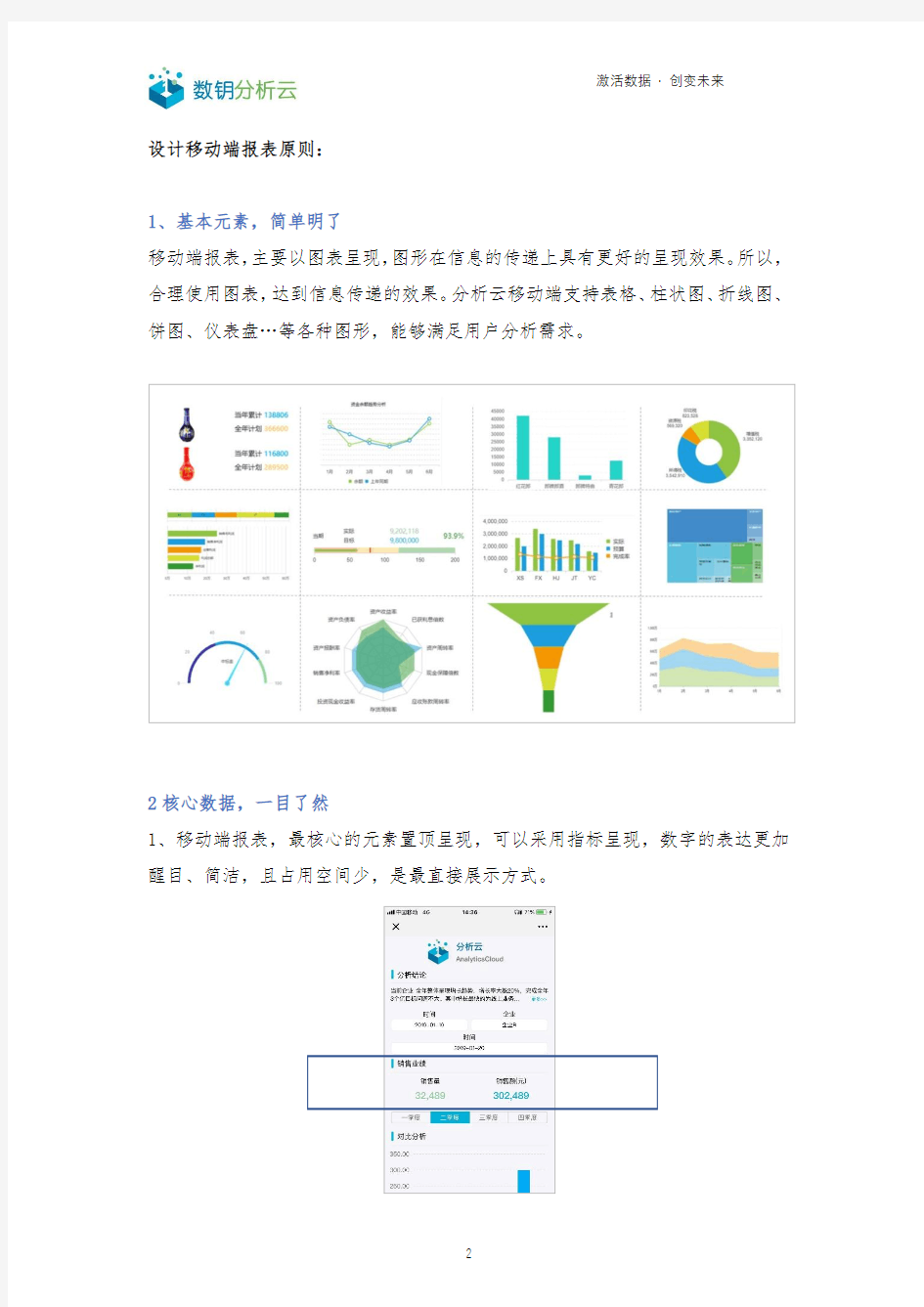 设计移动端报表,你不得不知道的五个原则