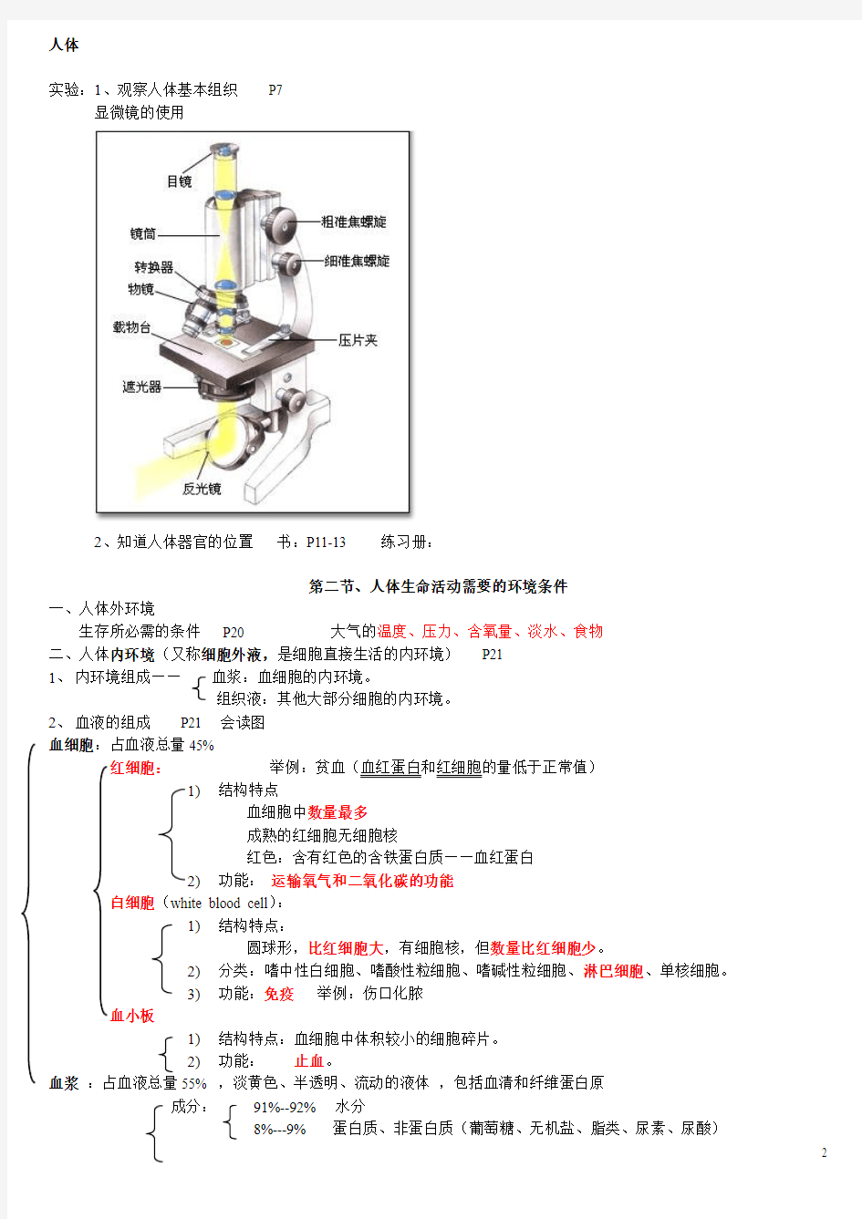 初中生命科学复习资料[1]