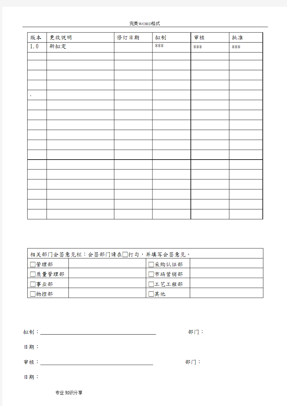 BCM业务连续性管理程序文件