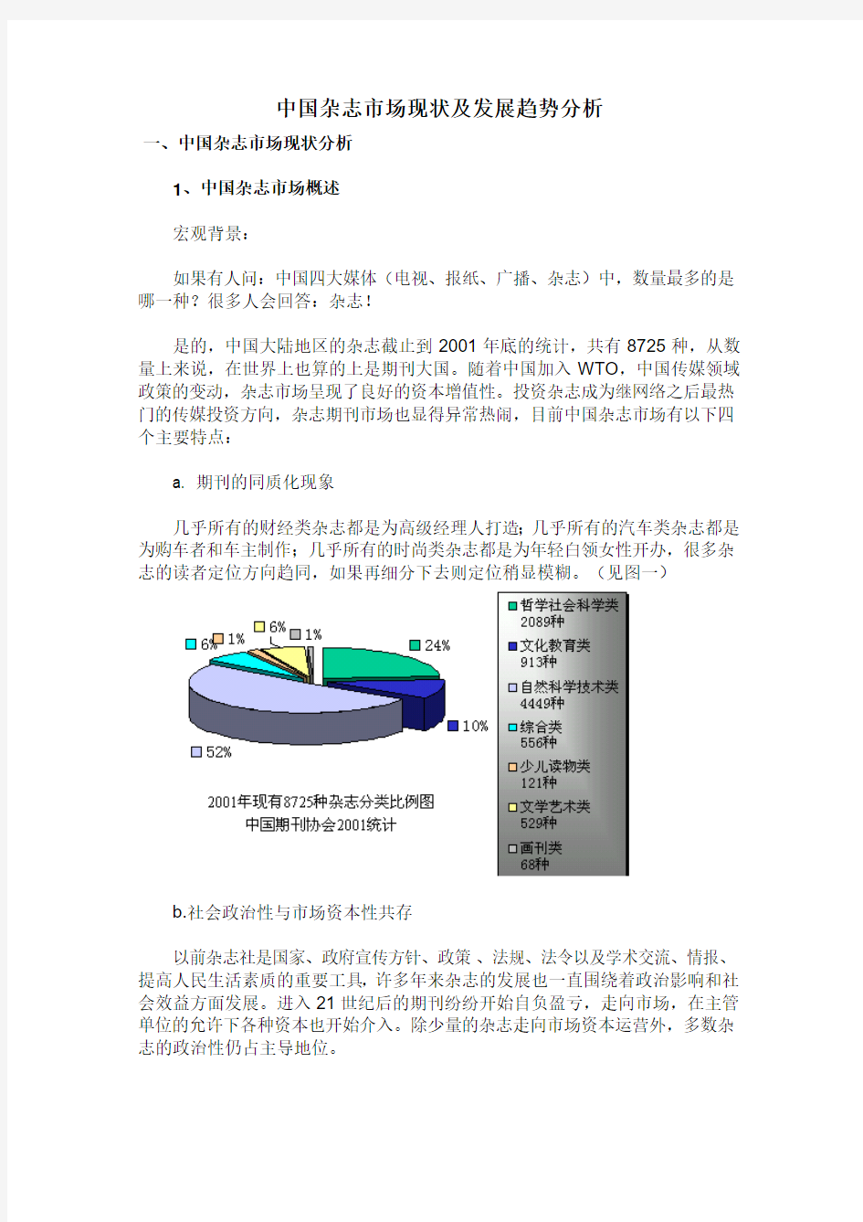 中国杂志市场现状及发展趋势分析