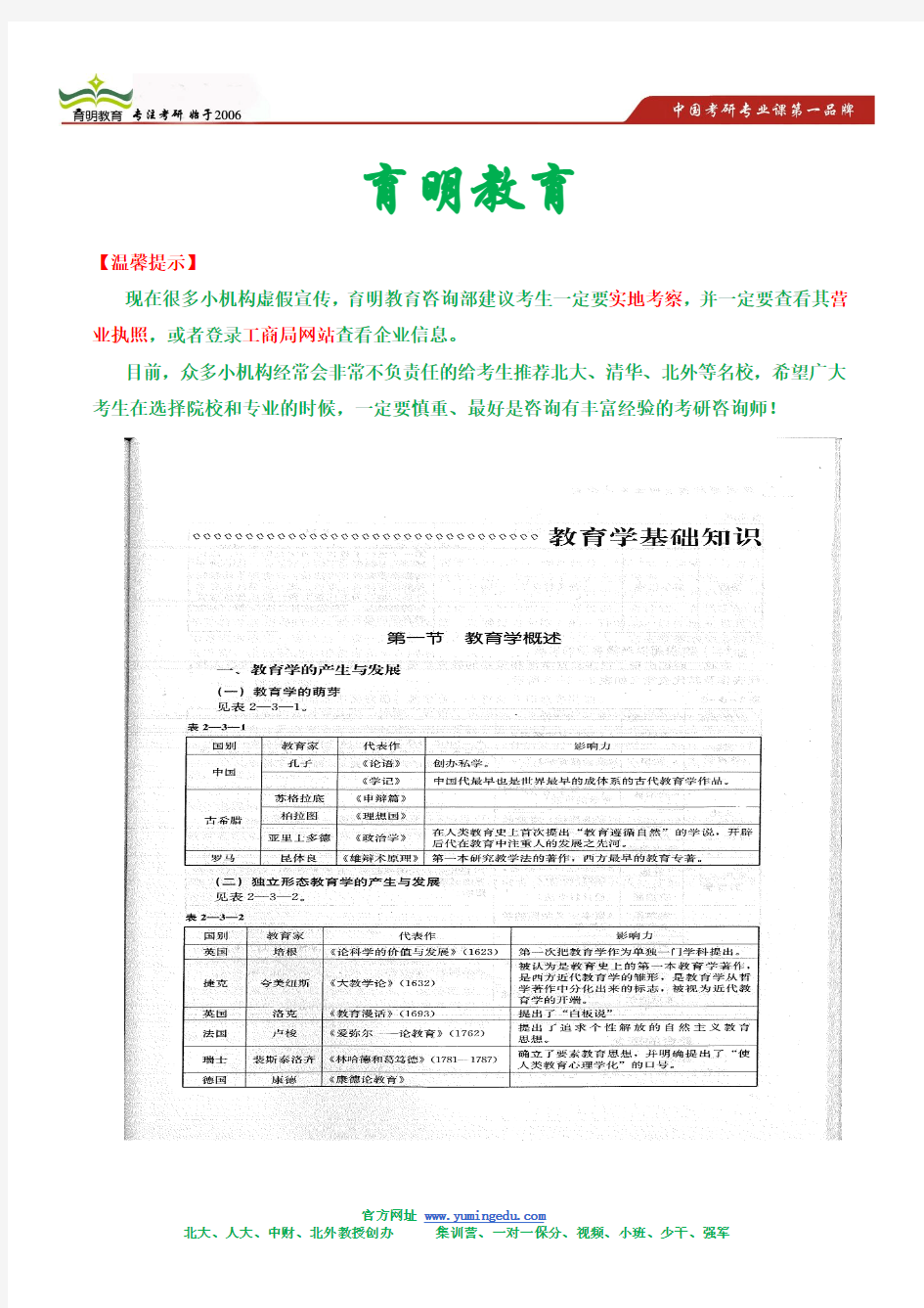 教育心理学考研笔记-北京大学汉硕考研笔记