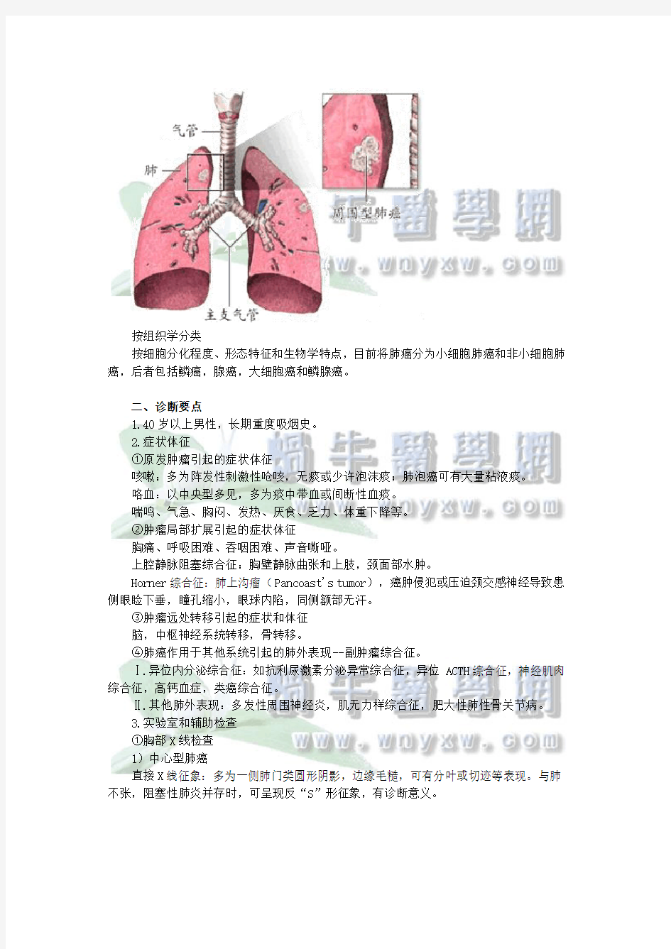 病例分析——肺癌