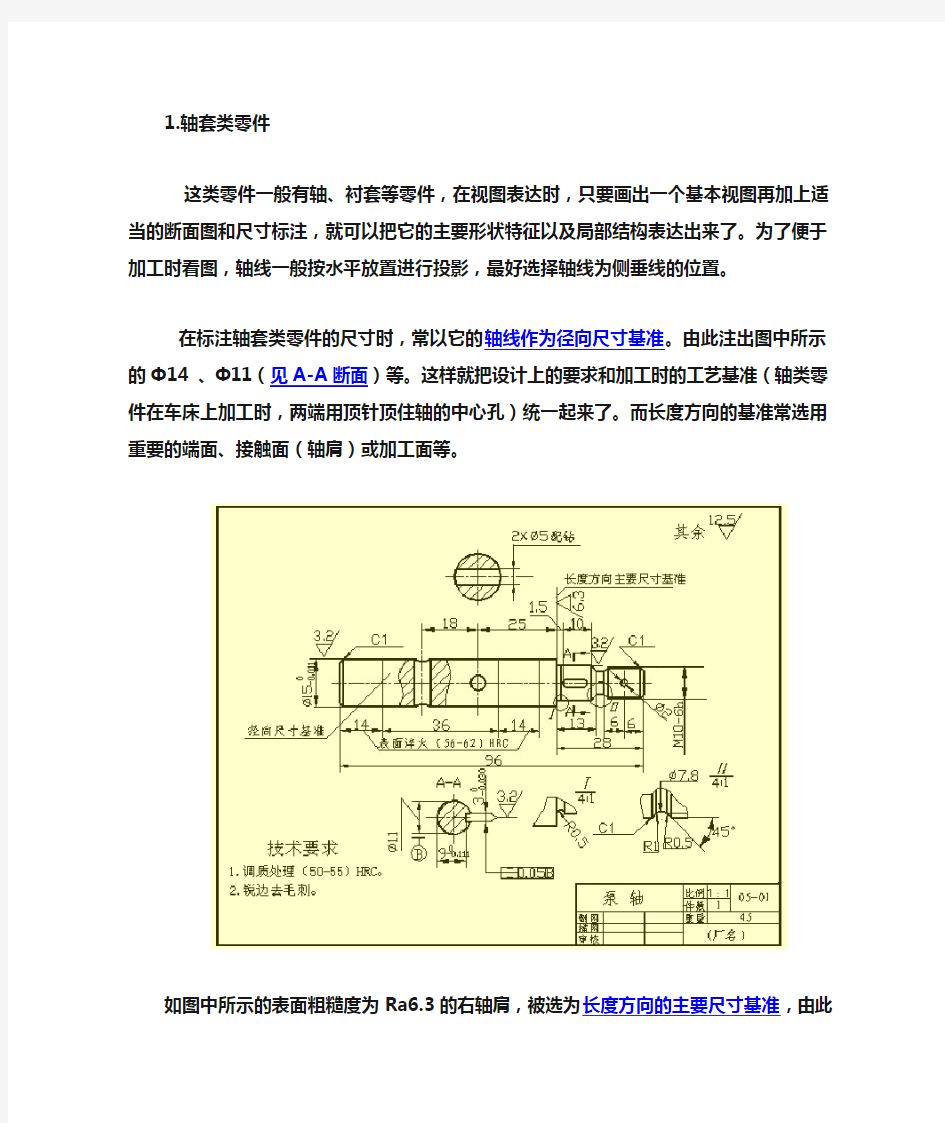 CAD机械制图尺寸