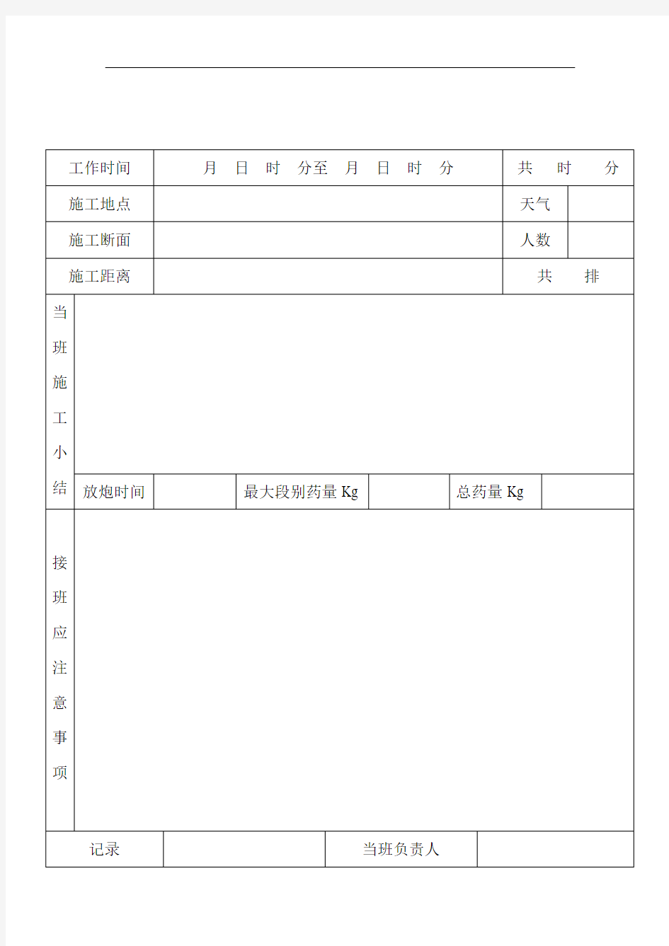 企业常用管理表格大全576