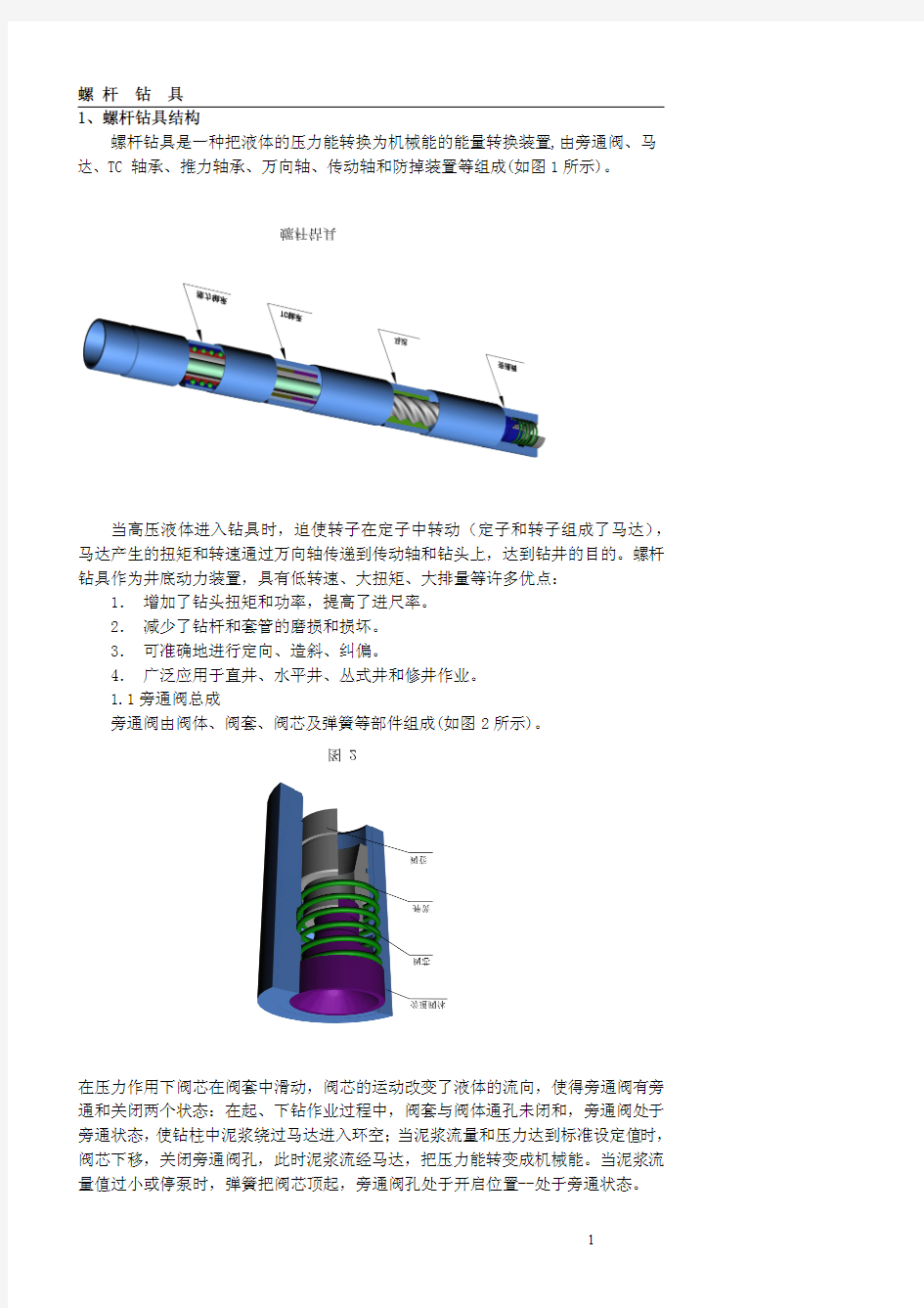 螺杆钻具结构