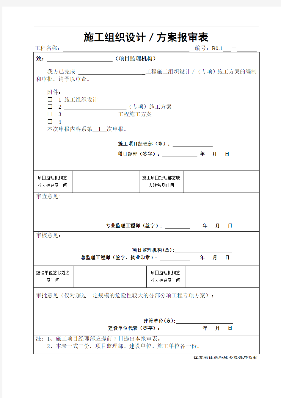 事故应急预案及审批表模板